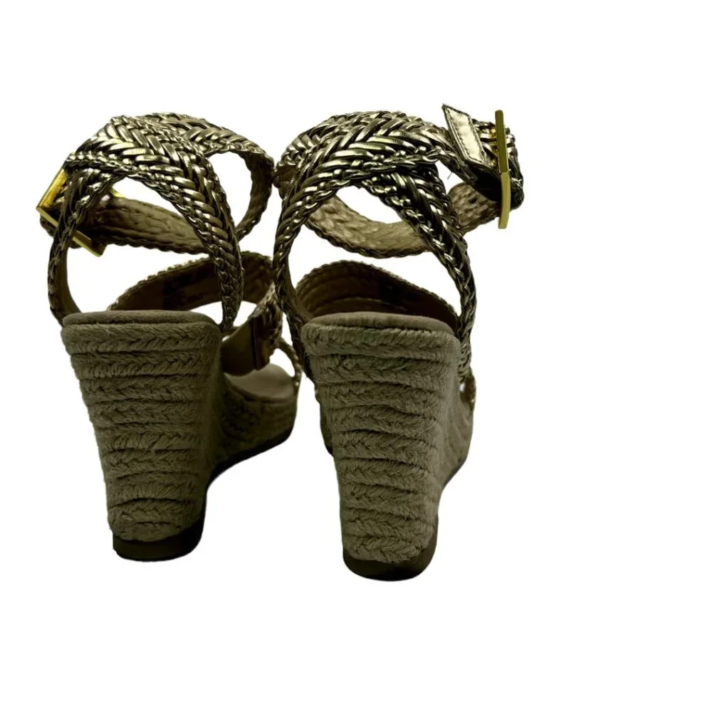 Apostrophe Women's Wedged Sandals Size:8.5